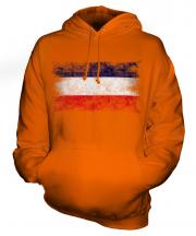 Los Altos Distressed Flag Unisex Adult Hoodie