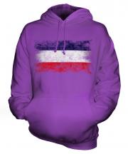 Los Altos Distressed Flag Unisex Adult Hoodie