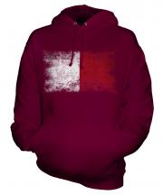 Malta Distressed Flag Unisex Adult Hoodie