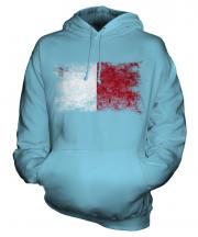 Malta Distressed Flag Unisex Adult Hoodie
