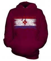 Mordovia Distressed Flag Unisex Adult Hoodie