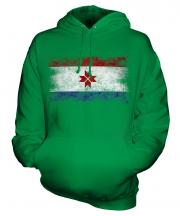 Mordovia Distressed Flag Unisex Adult Hoodie