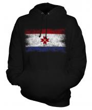 Mordovia Distressed Flag Unisex Adult Hoodie