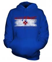Mordovia Distressed Flag Unisex Adult Hoodie