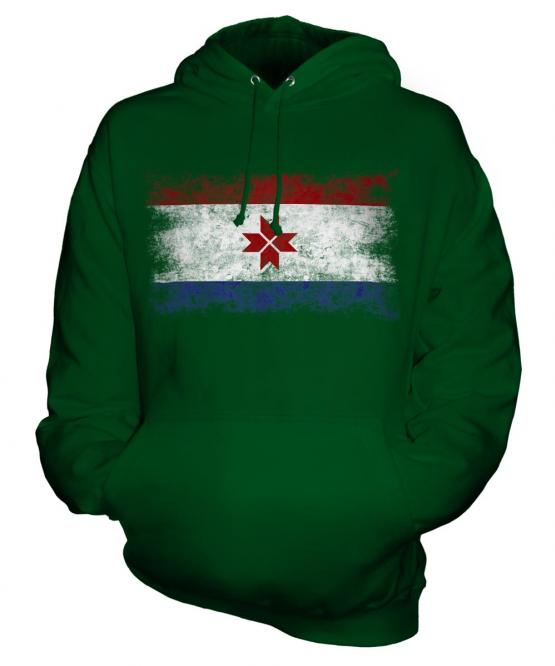 Mordovia Distressed Flag Unisex Adult Hoodie