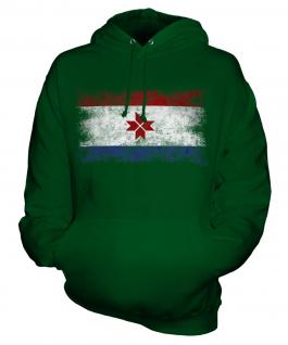 Mordovia Distressed Flag Unisex Adult Hoodie