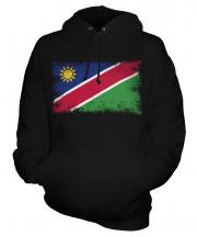 Namibia Distressed Flag Unisex Adult Hoodie
