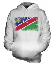 Namibia Distressed Flag Unisex Adult Hoodie
