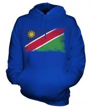 Namibia Distressed Flag Unisex Adult Hoodie