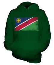 Namibia Distressed Flag Unisex Adult Hoodie