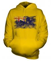 New Zealand Distressed Flag Unisex Adult Hoodie