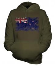 New Zealand Distressed Flag Unisex Adult Hoodie