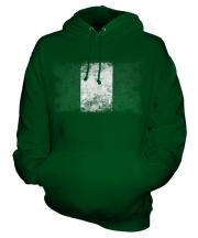 Nigeria Distressed Flag Unisex Adult Hoodie