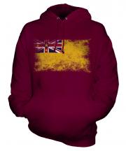 Niue Distressed Flag Unisex Adult Hoodie