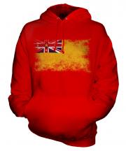 Niue Distressed Flag Unisex Adult Hoodie