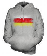 North Ossetia Distressed Flag Unisex Adult Hoodie