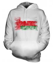 Oman Distressed Flag Unisex Adult Hoodie