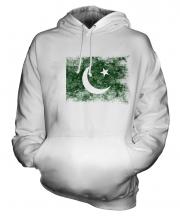 Pakistan Distressed Flag Unisex Adult Hoodie