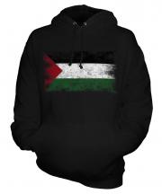 Palestine Distressed Flag Unisex Adult Hoodie