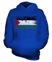 Palestine Distressed Flag Unisex Adult Hoodie