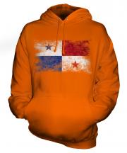 Panama Distressed Flag Unisex Adult Hoodie