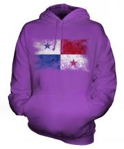 Panama Distressed Flag Unisex Adult Hoodie