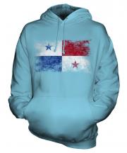 Panama Distressed Flag Unisex Adult Hoodie