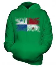 Panama Distressed Flag Unisex Adult Hoodie