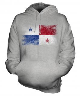 Panama Distressed Flag Unisex Adult Hoodie