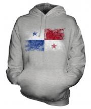 Panama Distressed Flag Unisex Adult Hoodie