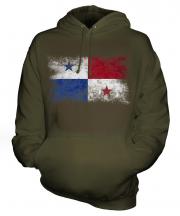 Panama Distressed Flag Unisex Adult Hoodie