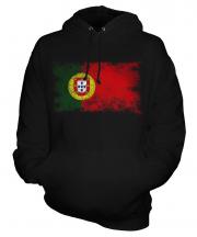 Puerto Rico Distressed Flag Unisex Adult Hoodie