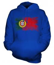 Puerto Rico Distressed Flag Unisex Adult Hoodie