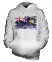 Saint Helena Distressed Flag Unisex Adult Hoodie