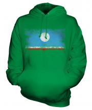 Sakha Republic Distressed Flag Unisex Adult Hoodie