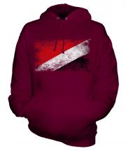 Sealand Distressed Flag Unisex Adult Hoodie