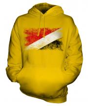 Sealand Distressed Flag Unisex Adult Hoodie