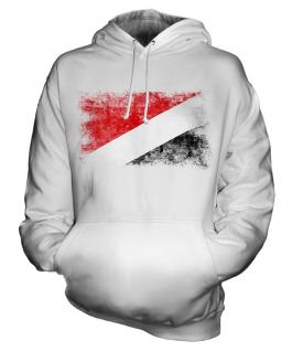 Sealand Distressed Flag Unisex Adult Hoodie