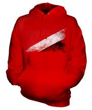 Sealand Distressed Flag Unisex Adult Hoodie