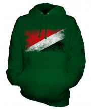 Sealand Distressed Flag Unisex Adult Hoodie