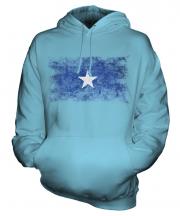 Somalia Distressed Flag Unisex Adult Hoodie