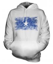 Somalia Distressed Flag Unisex Adult Hoodie