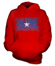 Somalia Distressed Flag Unisex Adult Hoodie