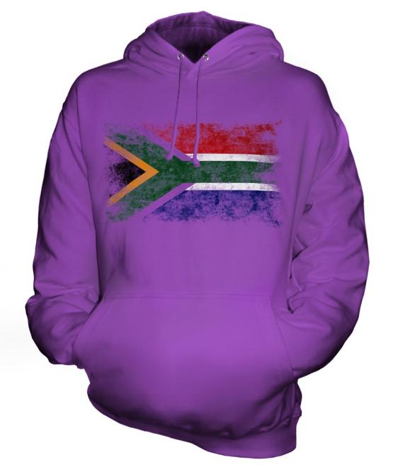 South Africa Distressed Flag Unisex Adult Hoodie