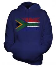 South Africa Distressed Flag Unisex Adult Hoodie