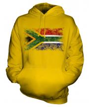 South Africa Distressed Flag Unisex Adult Hoodie