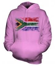 South Africa Distressed Flag Unisex Adult Hoodie