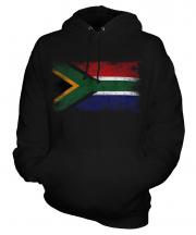 South Africa Distressed Flag Unisex Adult Hoodie