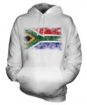South Africa Distressed Flag Unisex Adult Hoodie