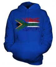 South Africa Distressed Flag Unisex Adult Hoodie